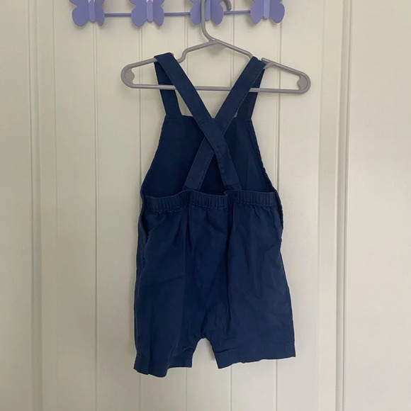 EUC | Carter’s baby boy’s linen blend navy blue jumper — 18 months - Picture 4 of 6